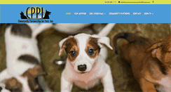 Desktop Screenshot of communitypartnershipforpets.org